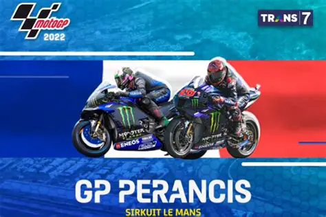 MotoGP Prancis 2022 Streaming: Jadwal Lengkap, Prediksi Pembalap, dan Cara Menonton Aksi Seru di Le Mans