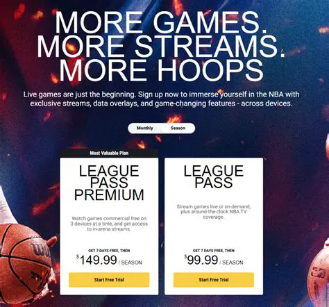 NBA League Pass: Your Courtside Seat to the NBA Action