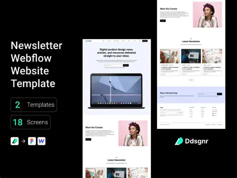 Unlock Engagement: Mastering Newsletter Design Templates in Figma