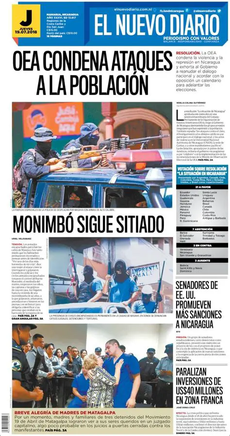 Navigating the News: Your Guide to Nicaragua Newspapers Online