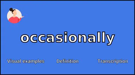 Unveiling 'Occasionally Artinya Adalah': A Deep Dive into the Nuances of Intermittent Actions
