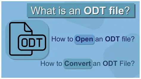 ODT Files Explained: Your Comprehensive Guide to OpenDocument Text | NZ Focus