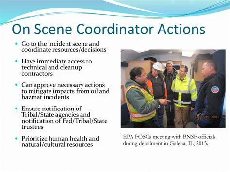 The Indispensable Role of the On Scene Coordinator in Crisis Management