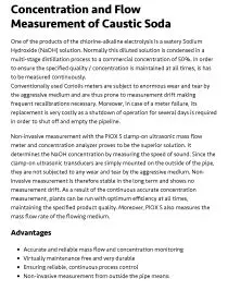 Optimize the concentration of caustic soda