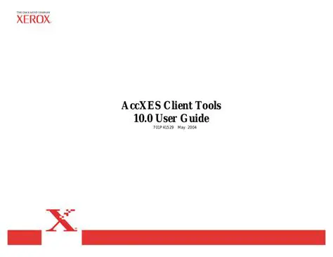 Overview of AccXES Client Tools