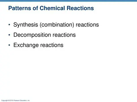 Patterns in Decomposition Reactions