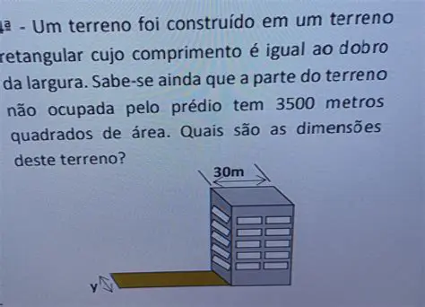 Perguntas e Respostas sobre o Garoto que Percorre os Lados de um Terreno Retangular