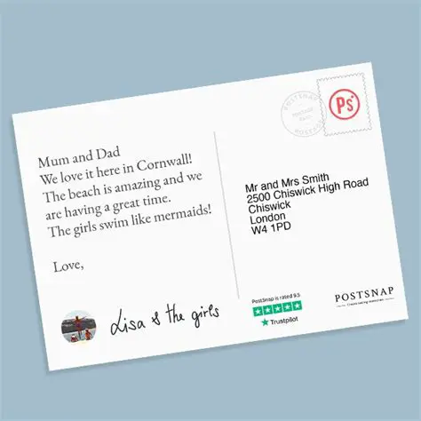 Postcard Examples: Crafting Memorable Messages for Every Occasion