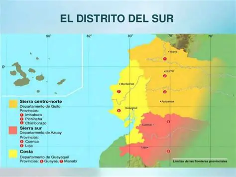 Preguntas y Respuestas sobre el Distrito Sur de Ecuador y Colombia