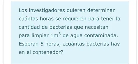 Preguntas y Respuestas sobre la Cantidad de Bacterias Vivas en un Cultivo
