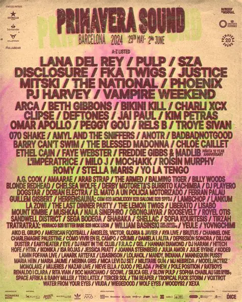 Primavera Sound Barcelona: La Guía Definitiva del Festival de Música Que Define Veranos