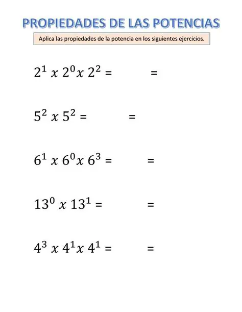 Propiedades de la secuencia