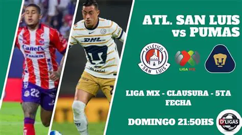 Pumas UNAM vs. Atlético San Luis: A Pivotal Liga MX Showdown at Olímpico Universitario