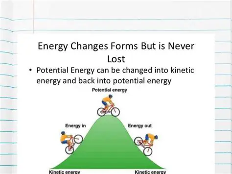 Relationship Between Potential Energy and Kinetic Energy