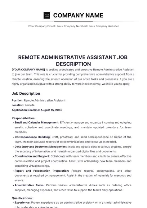 Remote Administrative Assistant Jobs: No Degree, No Experience Required