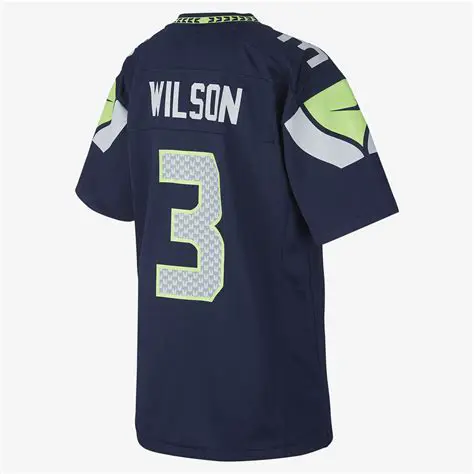 Unleash Your Inner Legend: Why an Authentic Russell Wilson Seahawks Jersey is a Must-Have for Every Fan