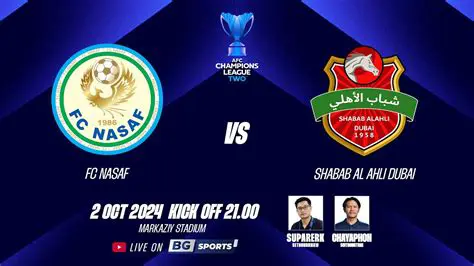 Shabab Al-Ahli vs Nasaf: A Clash of Titans in the AFC Champions League