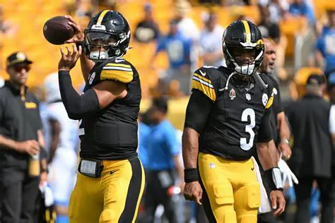 Steelers' Quarterback Conundrum: Why Justin Fields Might Edge Out Russell Wilson