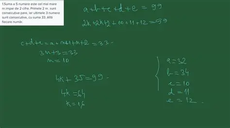 Suma a trei numere este 2304