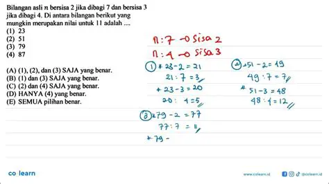 Tentukan jumlah yang akan dibagi