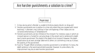 The Effectiveness of Harsher Punishments