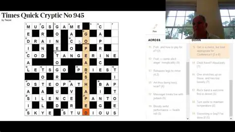 The Importance of Cryptic Clues