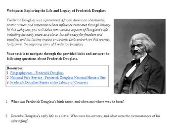 The Legacy of Frederick Douglass