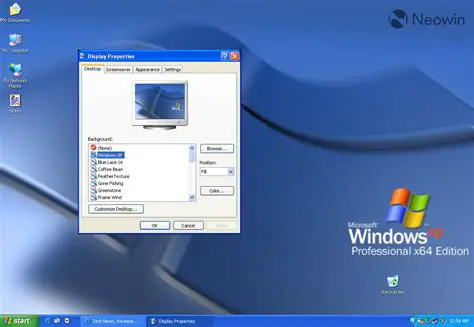 The Problem with Windows XP Display Settings