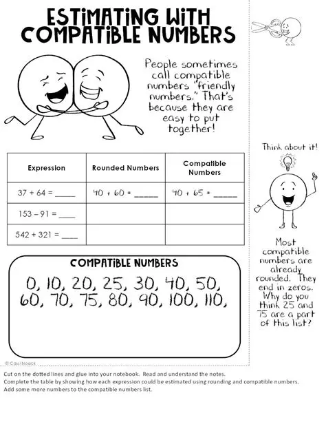 Tips for Estimating with Compatible Numbers