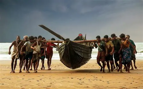 Turning into Land Fishermen