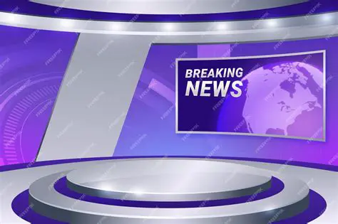 Elevate Your Broadcasts: The Power of High-Quality TV News Background PNGs