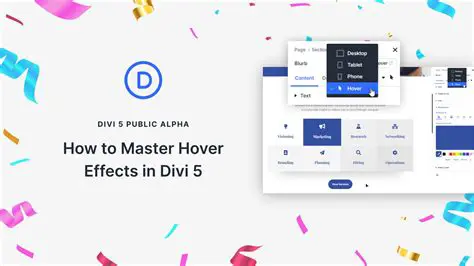 Understanding Hover Effects