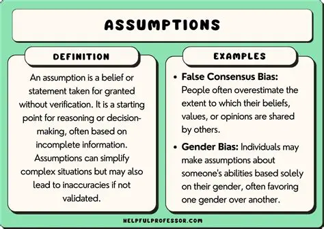 Understanding the Importance of Assumption Validation