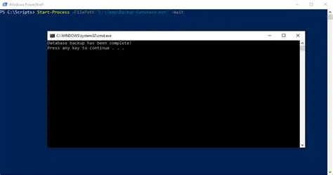 Understanding the PowerShell Batch Script Timeout Error