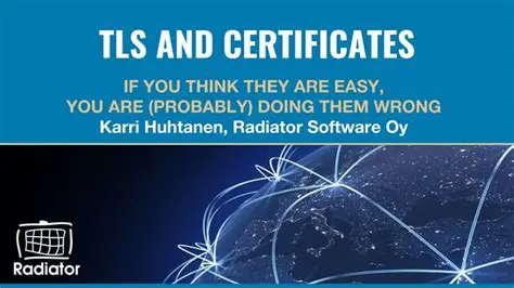 Understanding TLS and Certificates