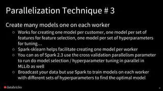 Use a Different Parallelization Technique