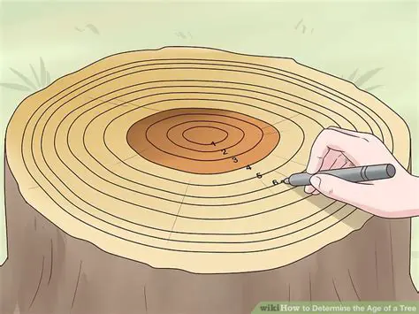 Using the Table to Find the Age of a Tree