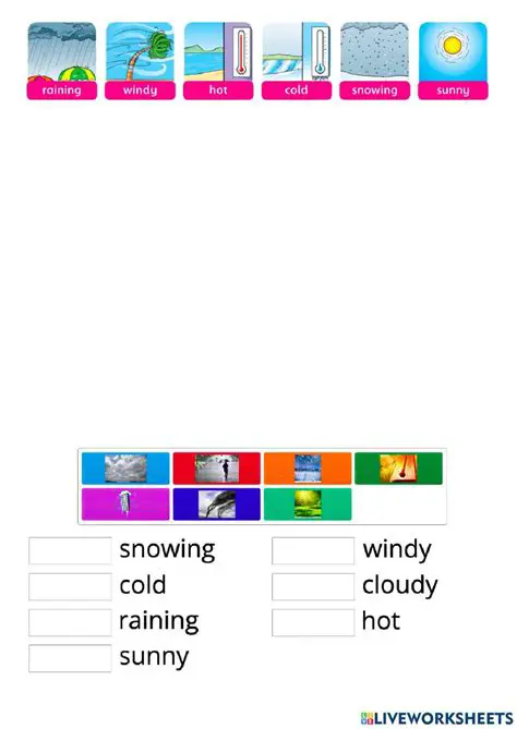 Weather Liveworksheet: Your Interactive Guide to Understanding Meteorology