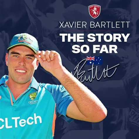 Xavier Bartlett: Rising Cricket Star - A Promising Future Ahead